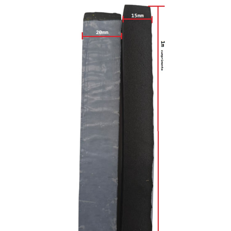 Kit 10 Fita EVA Autocolante 20mm x 15mm x 1m – Ideal Para Espelhos com LED