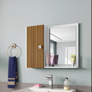 Armario Banheiro Com Espelho Compacto Elegante E Funcional