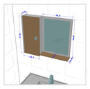 Armario Banheiro Com Espelho Compacto Elegante E Funcional